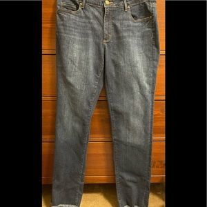 Loft Curvy Straight Jeans